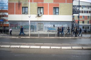 kosovo balkans stefano majno pristina political graffiti street.jpg